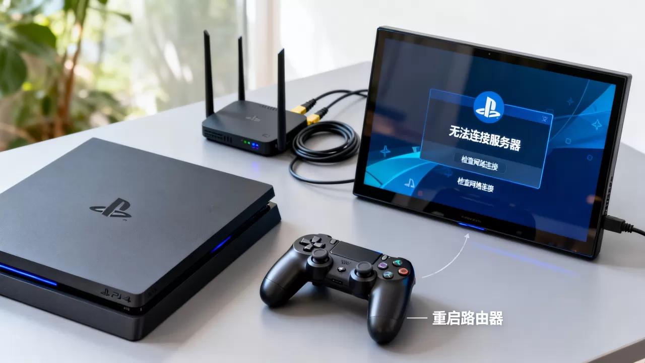 ps4吃鸡链接不上服务器怎么办 ps4吃鸡链接不上服务器怎么办