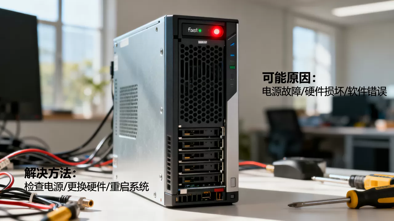 服务器fault指示灯亮起是什么原因,常见故障解决方法 服务器fault指示灯亮起是什么原因,常见故障解决方法