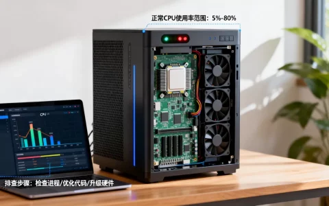 应用服务器CPU使用率多少正常，如何排查过高原因？