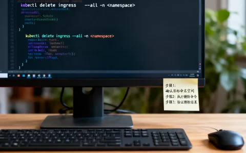 如何删除指定命名空间下的所有Ingress，操作步骤是什么