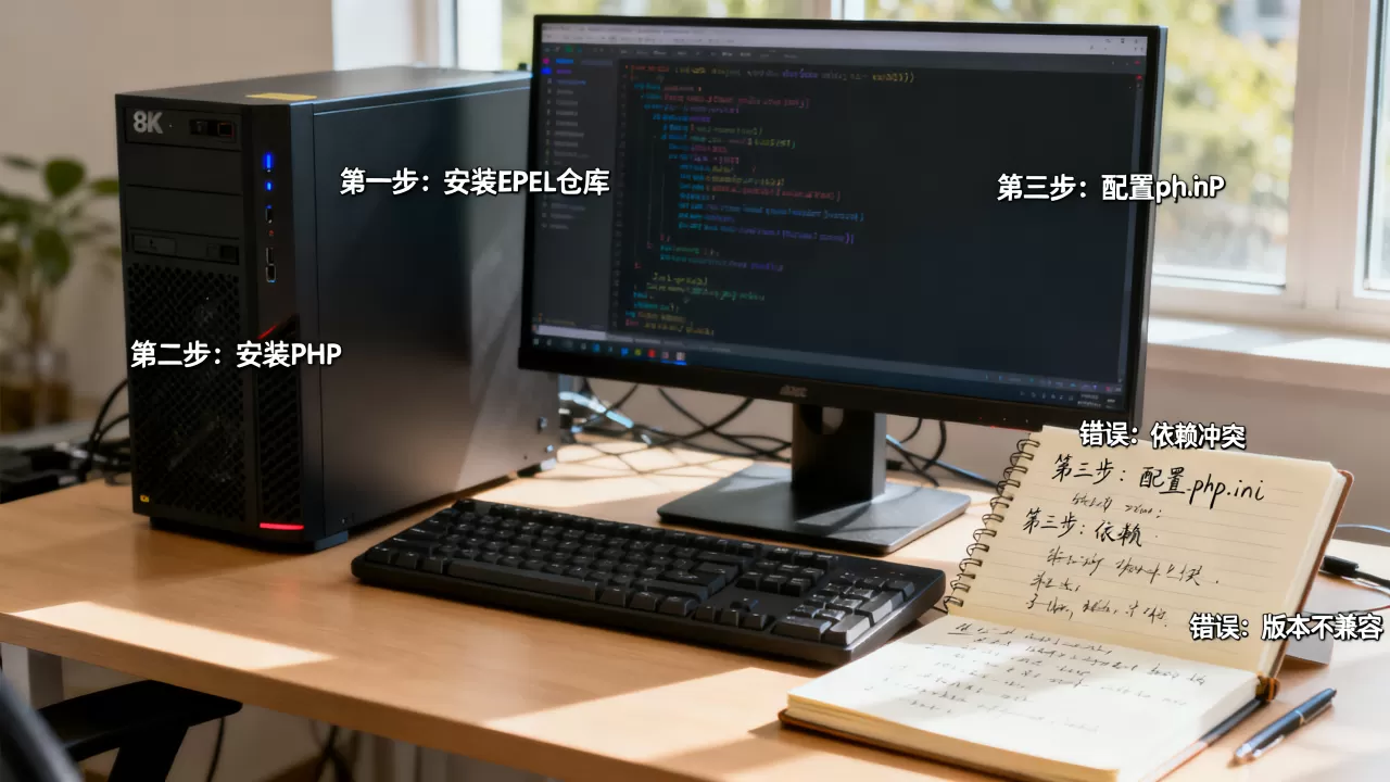 服务器yum配置php的步骤是什么?, 常见错误有哪些? 服务器yum配置php的步骤是什么?, 常见错误有哪些?