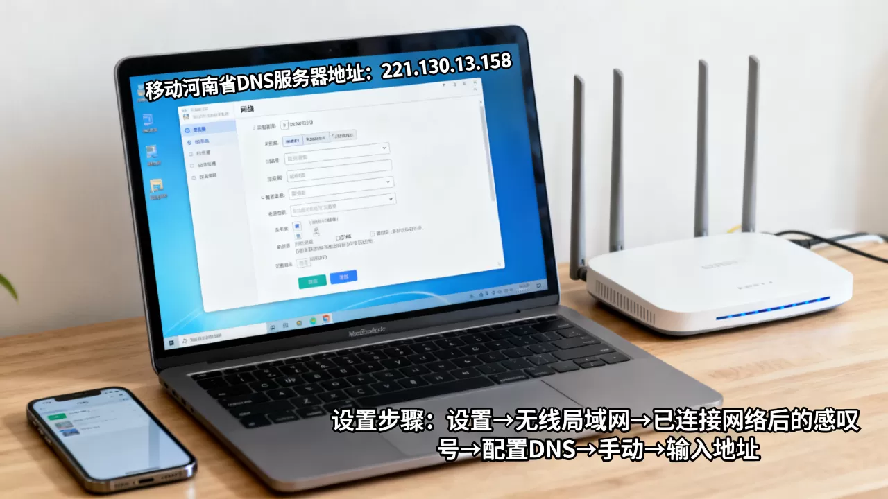 移动河南省的DNS服务器地址是多少,怎么设置 移动河南省的DNS服务器地址是多少,怎么设置