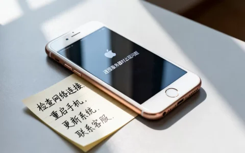 苹果6s连接服务器时出现问题怎么解决，是什么原因？