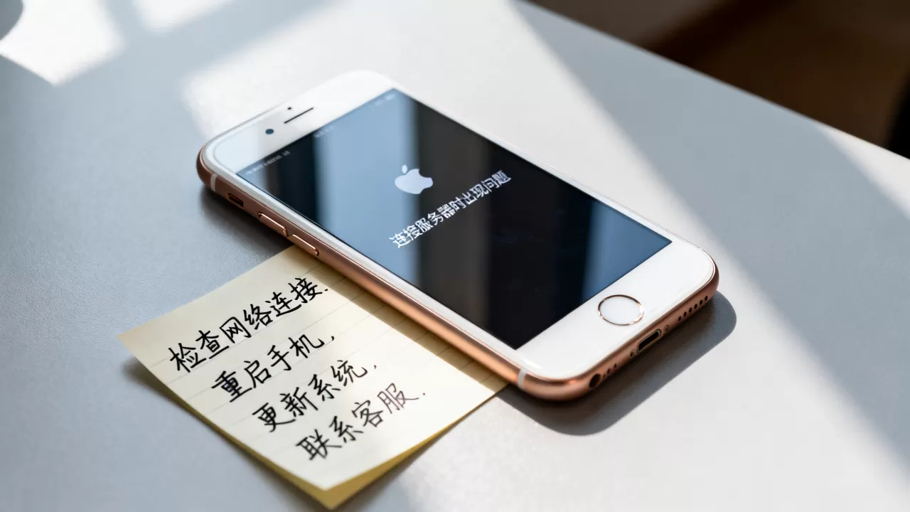 苹果6s连接服务器时出现问题怎么解决,是什么原因? 苹果6s连接服务器时出现问题怎么解决,是什么原因?