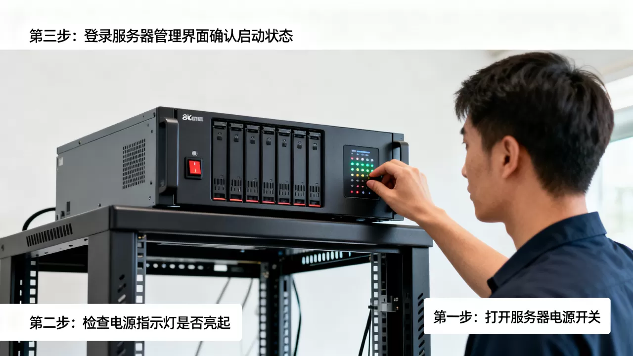 服务器开机方法是什么,具体操作步骤有哪些 服务器开机方法是什么,具体操作步骤有哪些