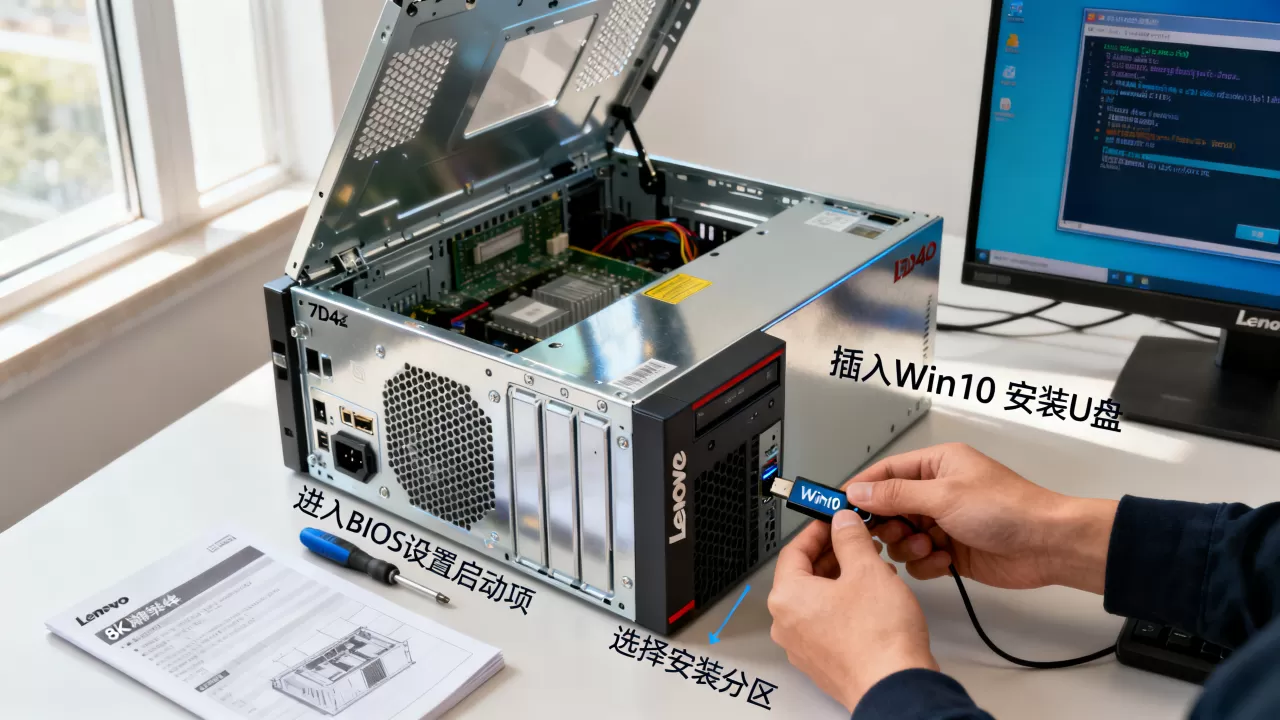联想7d4z服务器怎么装win10,安装步骤有哪些? 联想7d4z服务器怎么装win10,安装步骤有哪些?