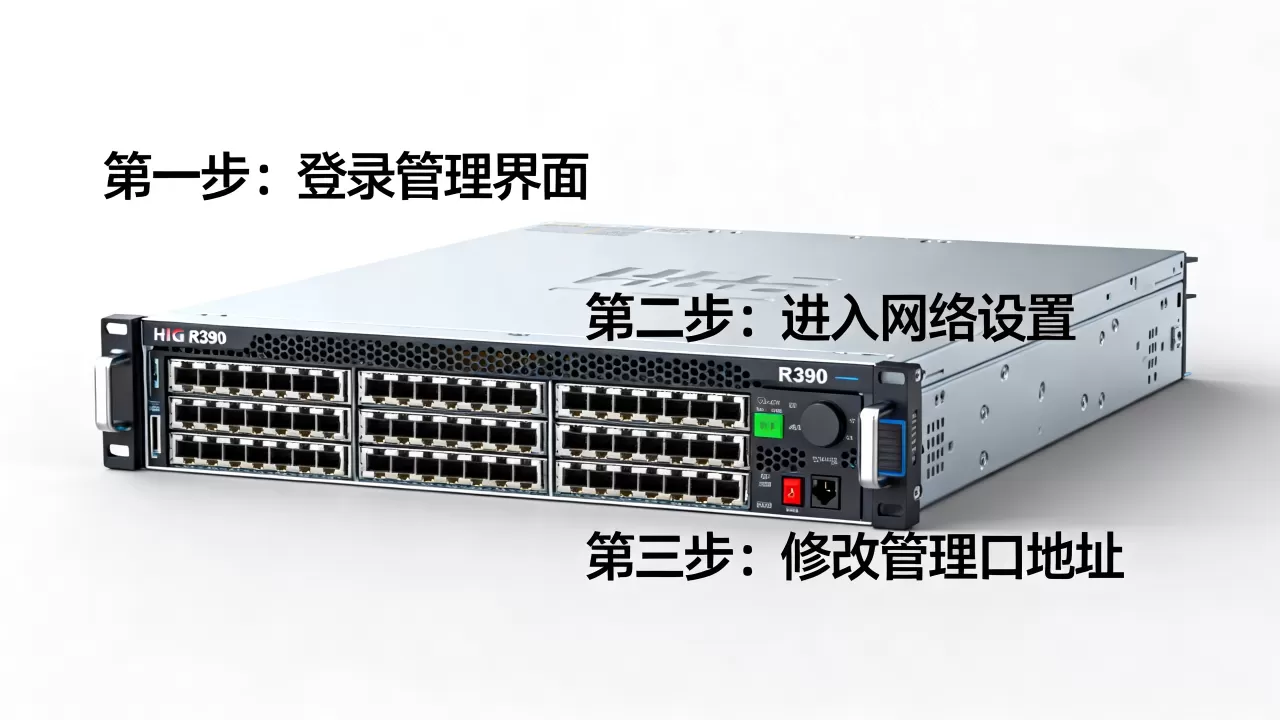 华三R390服务器管理口地址怎么查看更改?,步骤是什么 华三R390服务器管理口地址怎么查看更改?,步骤是什么