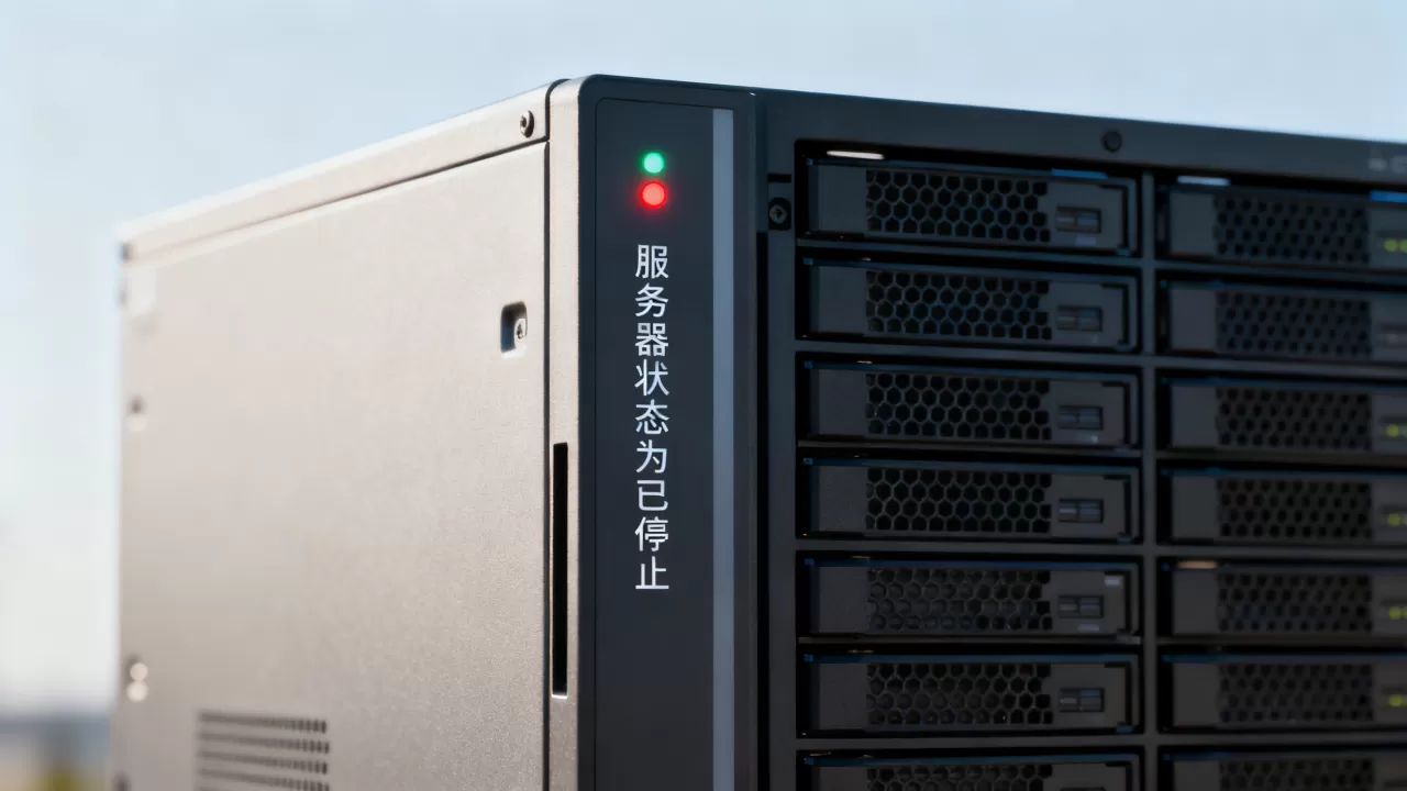 服务器状态为已停止 服务器状态为已停止