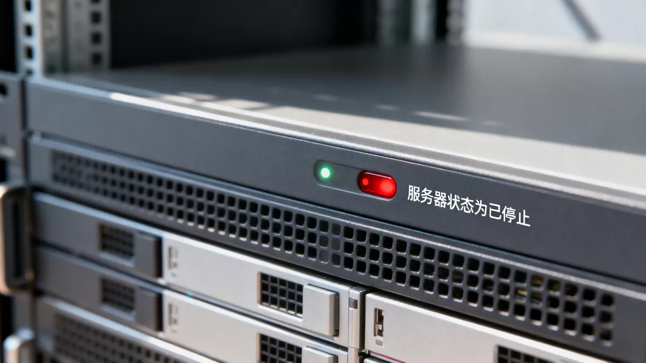 服务器状态为已停止 服务器状态为已停止