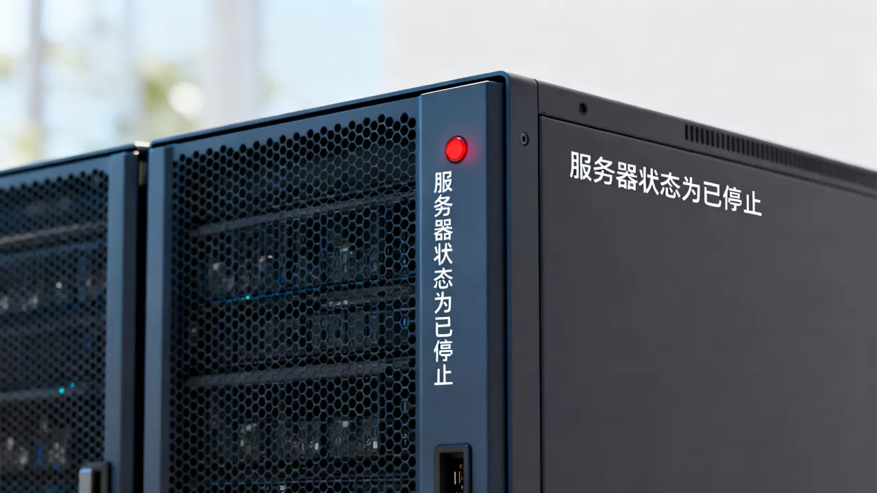 服务器状态为已停止 服务器状态为已停止