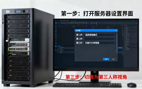 服务器如何设置第三人称视角模式，详细步骤怎么切换
