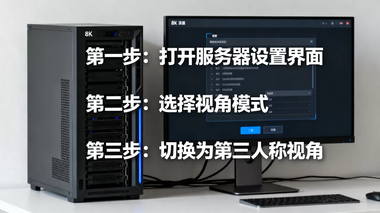 服务器如何设置第三人称视角模式,详细步骤怎么切换 服务器如何设置第三人称视角模式,详细步骤怎么切换