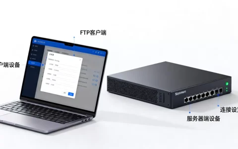 FTP客户端和服务器端有什么区别？，怎么设置？