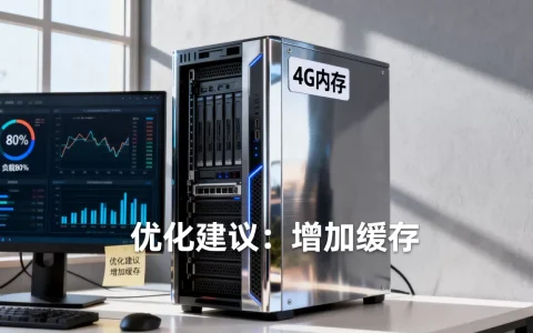 一台4G内存服务器负载多少会卡顿？，怎么优化？