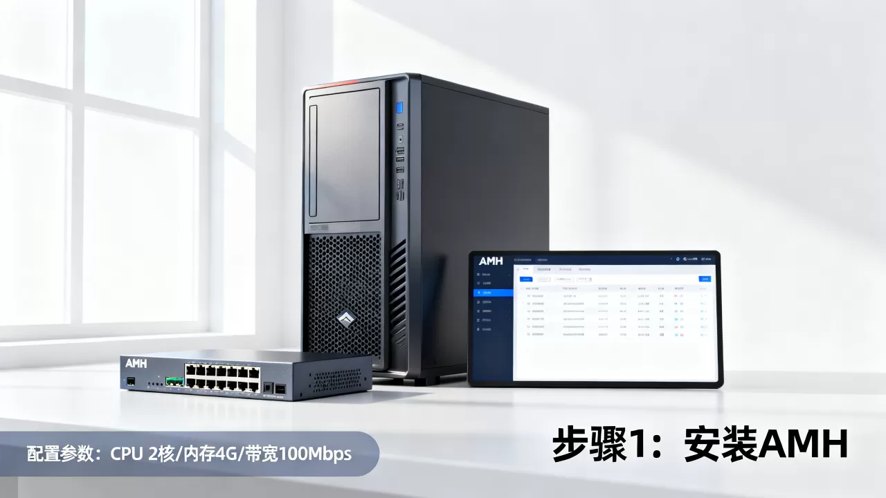 如何用AMH在服务器中搭建虚拟主机建站,需要什么配置? 如何用AMH在服务器中搭建虚拟主机建站,需要什么配置?