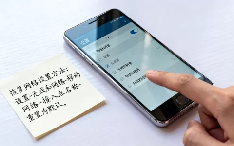 锤子T1重置后为何无服务？，恢复网络设置方法？