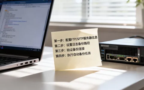 如何远程备份日志至FTP/SFTP服务器？，备份步骤是什么？
