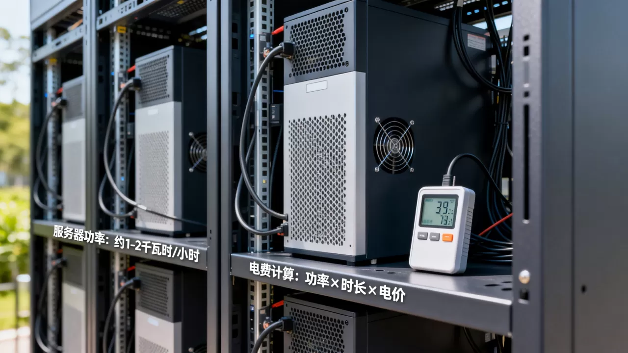 一般服务器多少千瓦时?,怎么算电费最准确 一般服务器多少千瓦时?,怎么算电费最准确