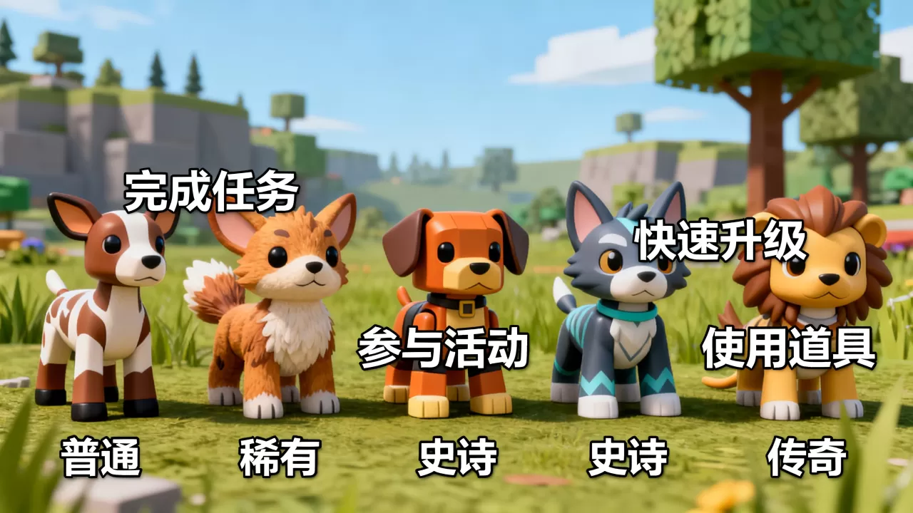 Roblox宠物服务器宠物有哪些等级,怎么快速升级? Roblox宠物服务器宠物有哪些等级,怎么快速升级?
