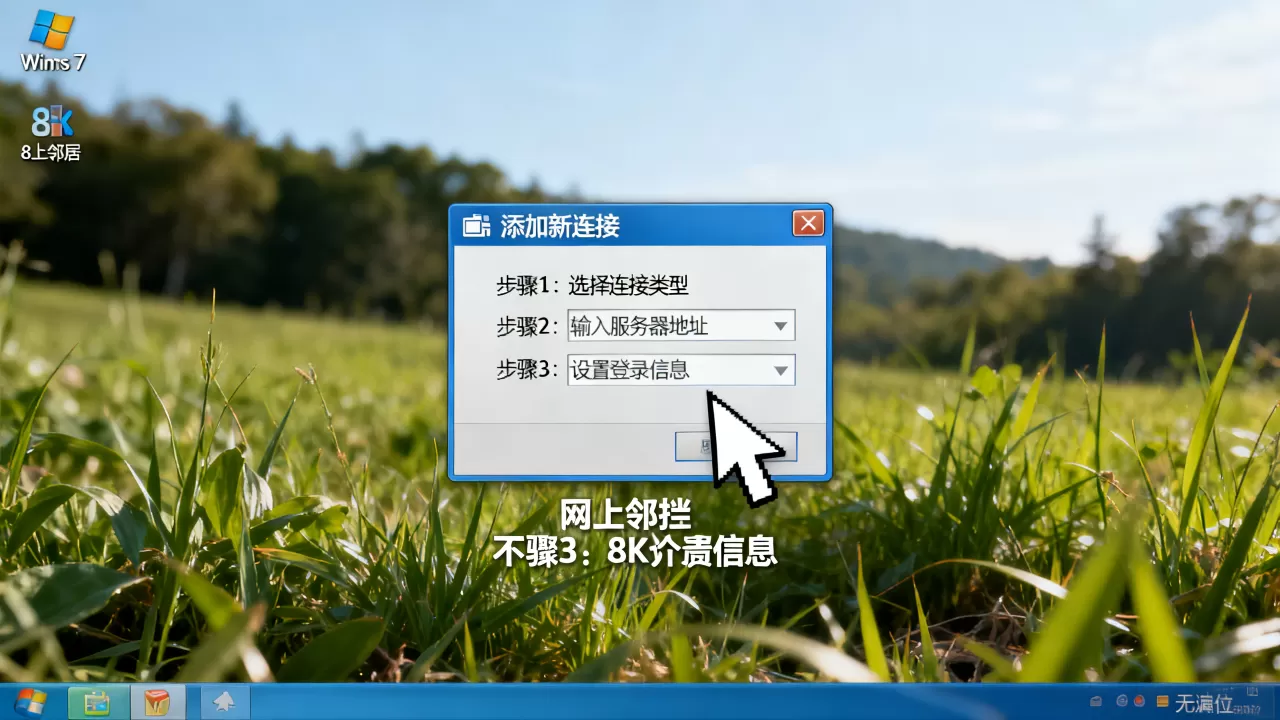 Win7网上邻居怎么连接服务器,怎么设置 Win7网上邻居怎么连接服务器,怎么设置