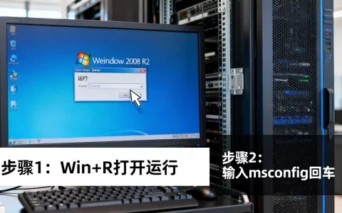 服务器2008 r2怎么查看开机启动项