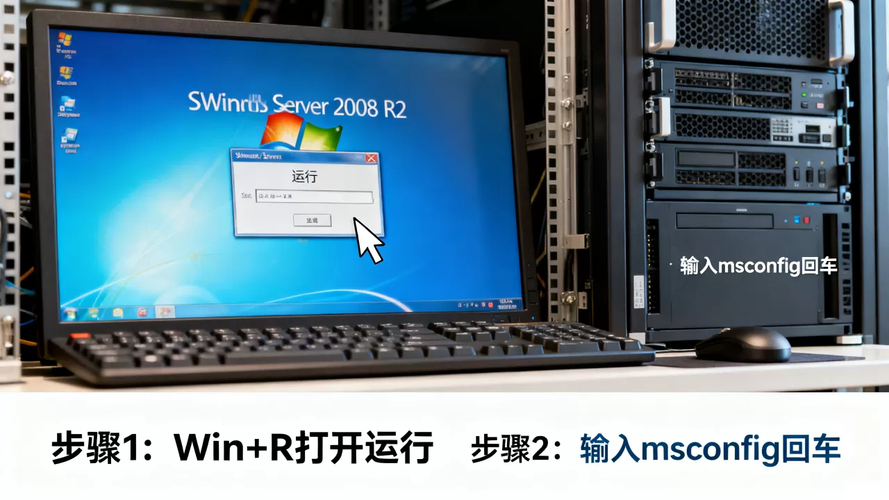 服务器2008 r2怎么查看开机启动项 服务器2008 r2怎么查看开机启动项