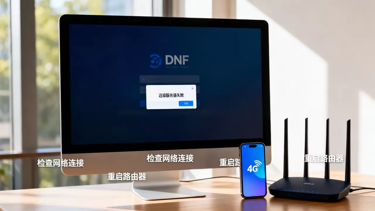 DNF连接服务器失败怎么回事,登录不上网络异常怎么办? DNF连接服务器失败怎么回事,登录不上网络异常怎么办?
