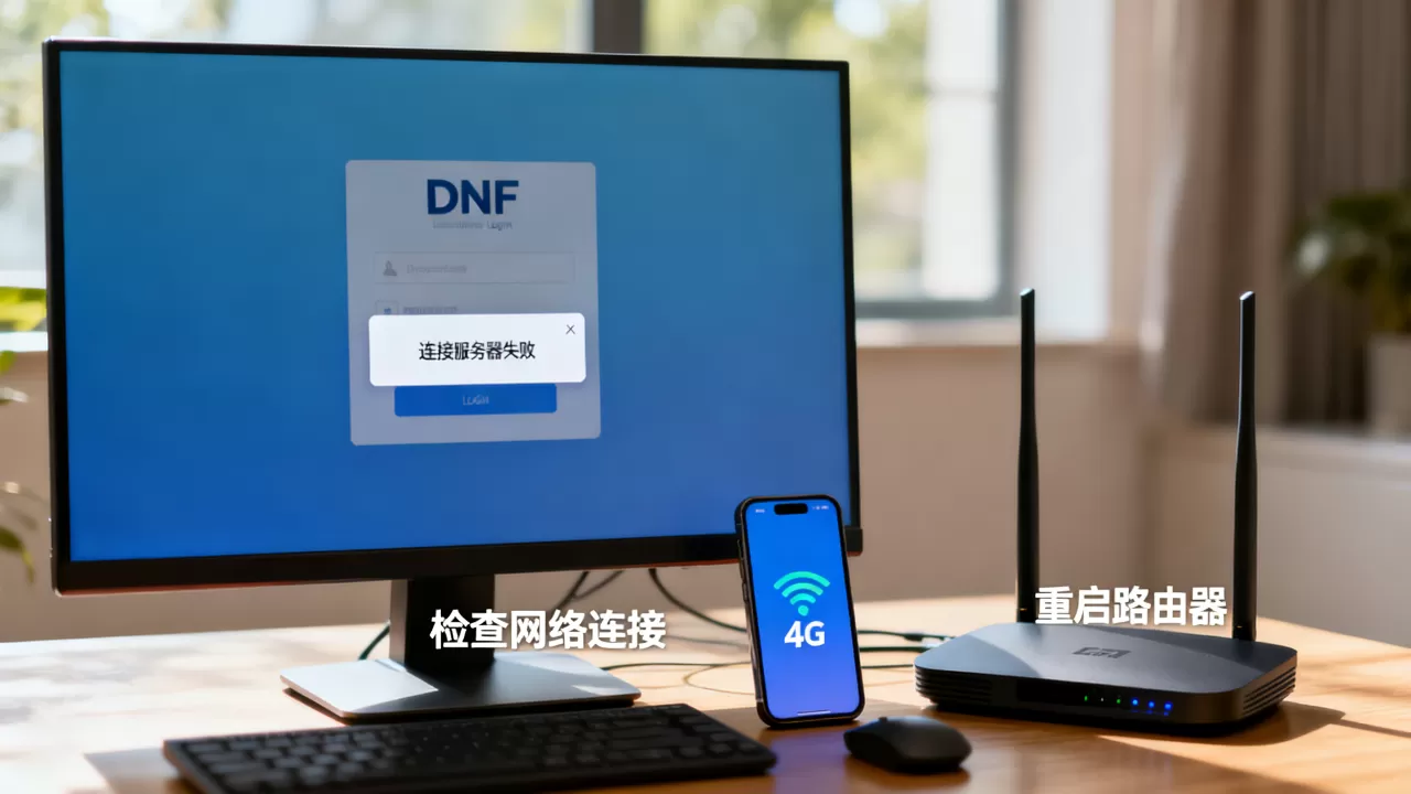 DNF连接服务器失败怎么回事,登录不上网络异常怎么办? DNF连接服务器失败怎么回事,登录不上网络异常怎么办?