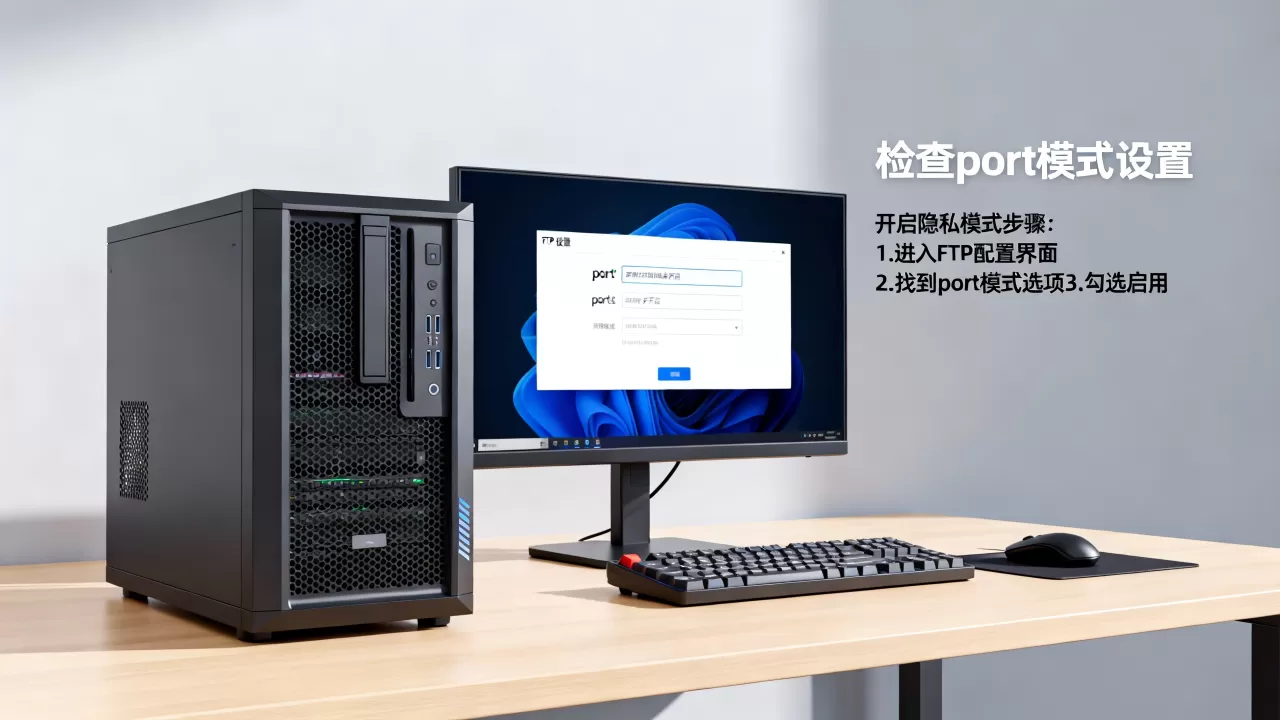 FTP服务器没开启port模式怎么办,如何开启隐私模式 FTP服务器没开启port模式怎么办,如何开启隐私模式