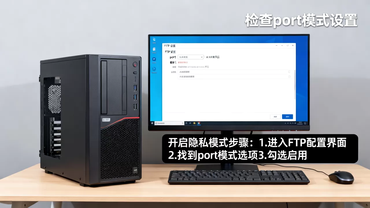 FTP服务器没开启port模式怎么办,如何开启隐私模式 FTP服务器没开启port模式怎么办,如何开启隐私模式