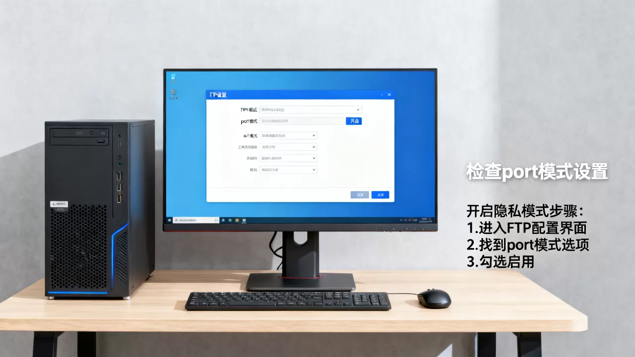 FTP服务器没开启port模式怎么办,如何开启隐私模式 FTP服务器没开启port模式怎么办,如何开启隐私模式