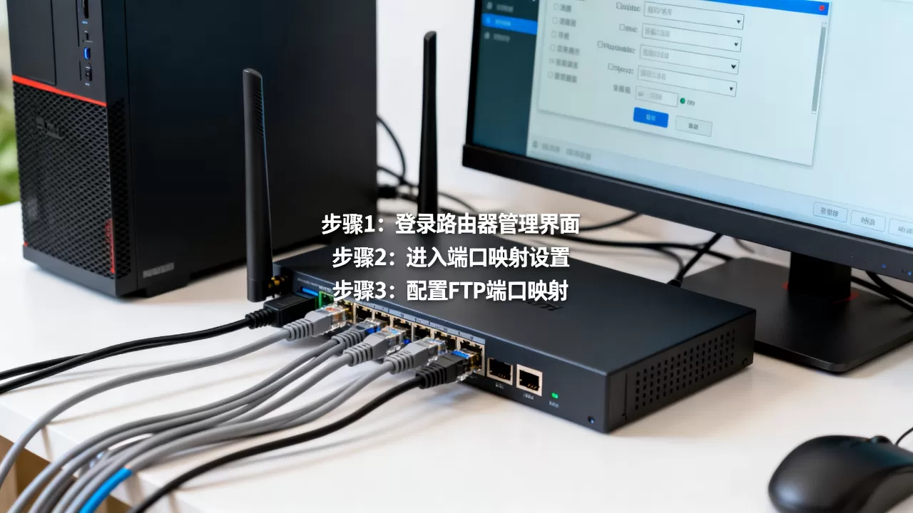 ftp跨路由器怎么访问服务器?,端口映射怎么设置 ftp跨路由器怎么访问服务器?,端口映射怎么设置