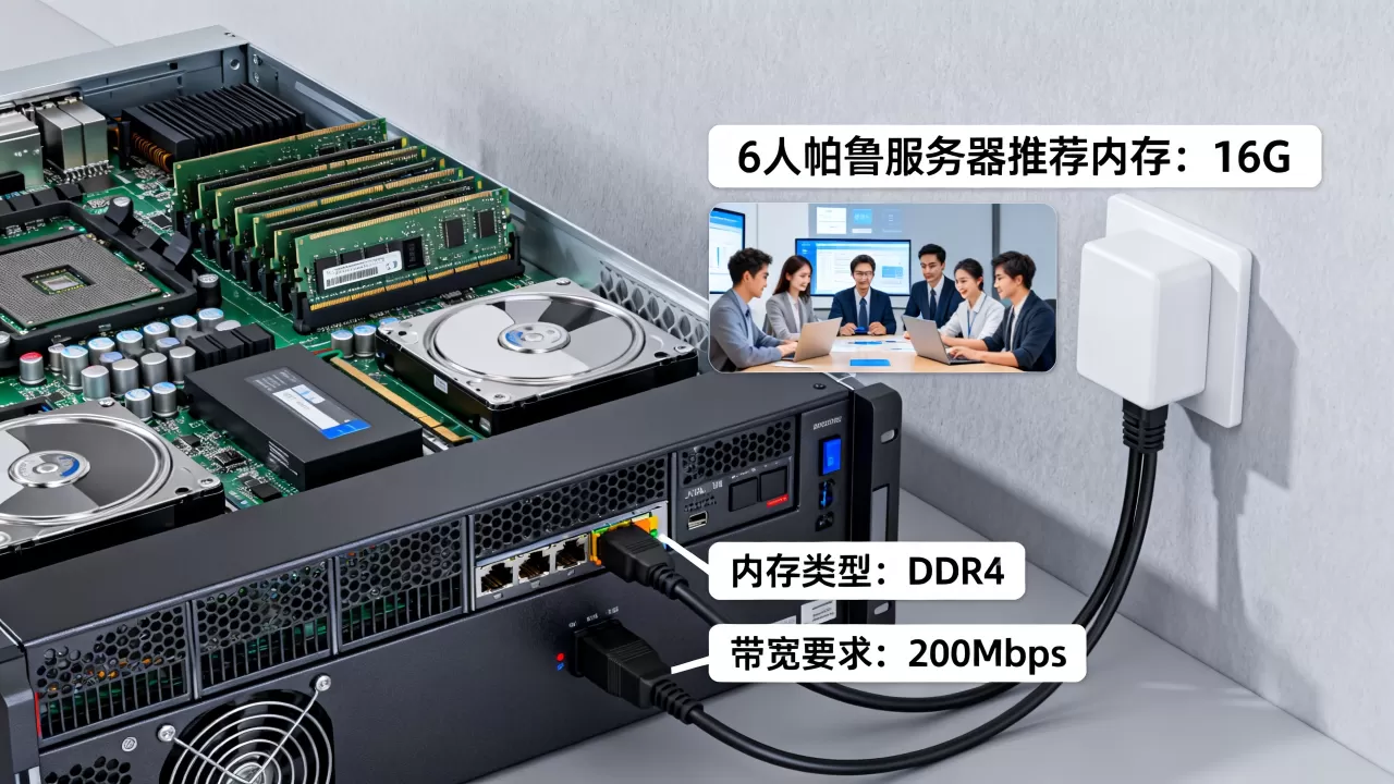 6个人帕鲁服务器多少g内存合适,怎么选? 6个人帕鲁服务器多少g内存合适,怎么选?