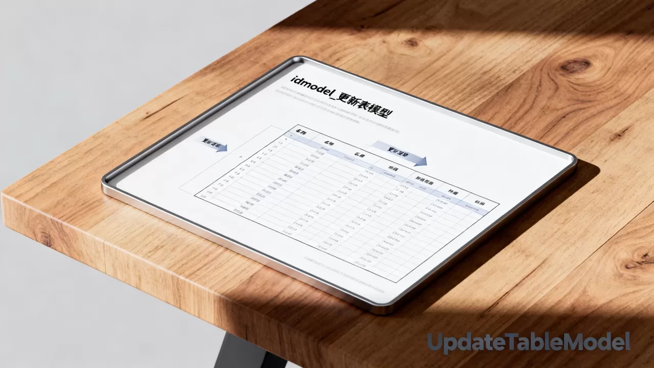 idmodel_更新表模型 - UpdateTableModel idmodel_更新表模型 - UpdateTableModel