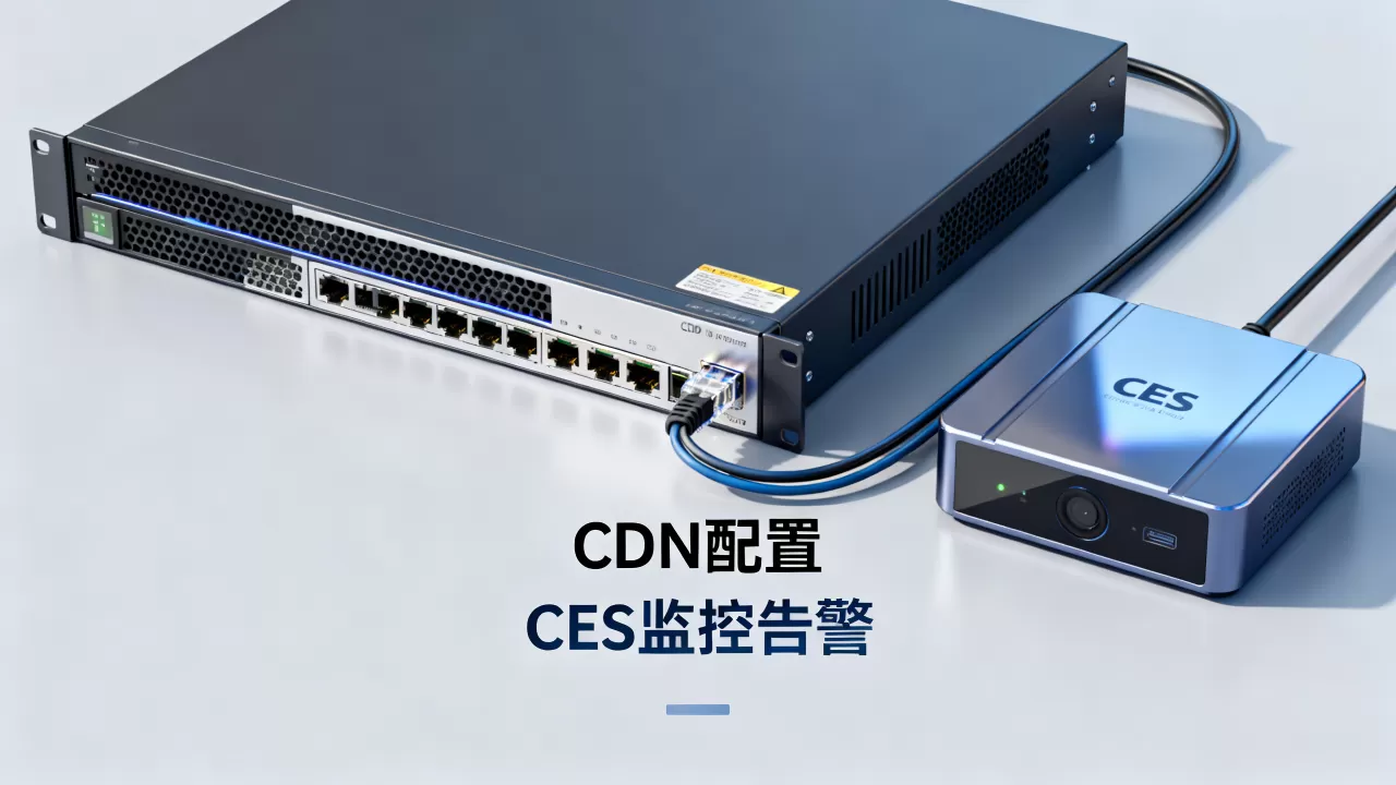 服务器延迟高加cdn_配置CDN加CES监控告警 服务器延迟高加cdn_配置CDN加CES监控告警