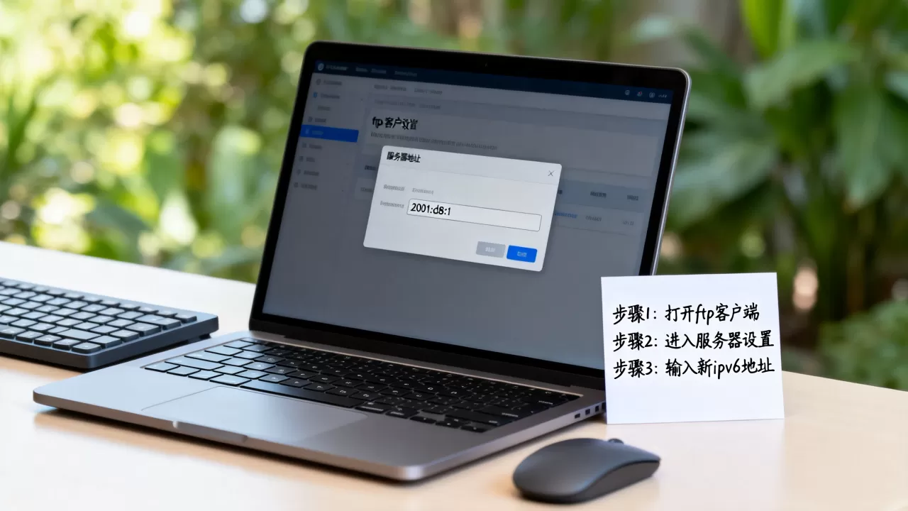 如何更新ftp访问ipv6服务器地址?, 怎么更新地址? 如何更新ftp访问ipv6服务器地址?, 怎么更新地址?