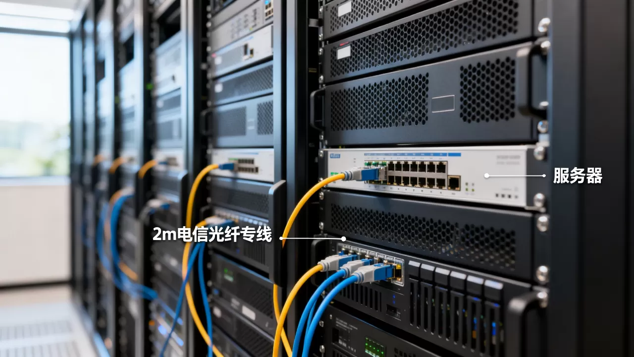 2m电信光纤专线 带多少台服务器 2m电信光纤专线 带多少台服务器