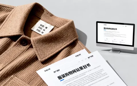 服装购物网站策划书
