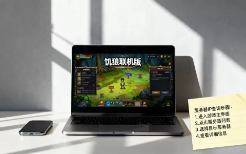 饥荒联机版怎么查询一个服务器的IP地址