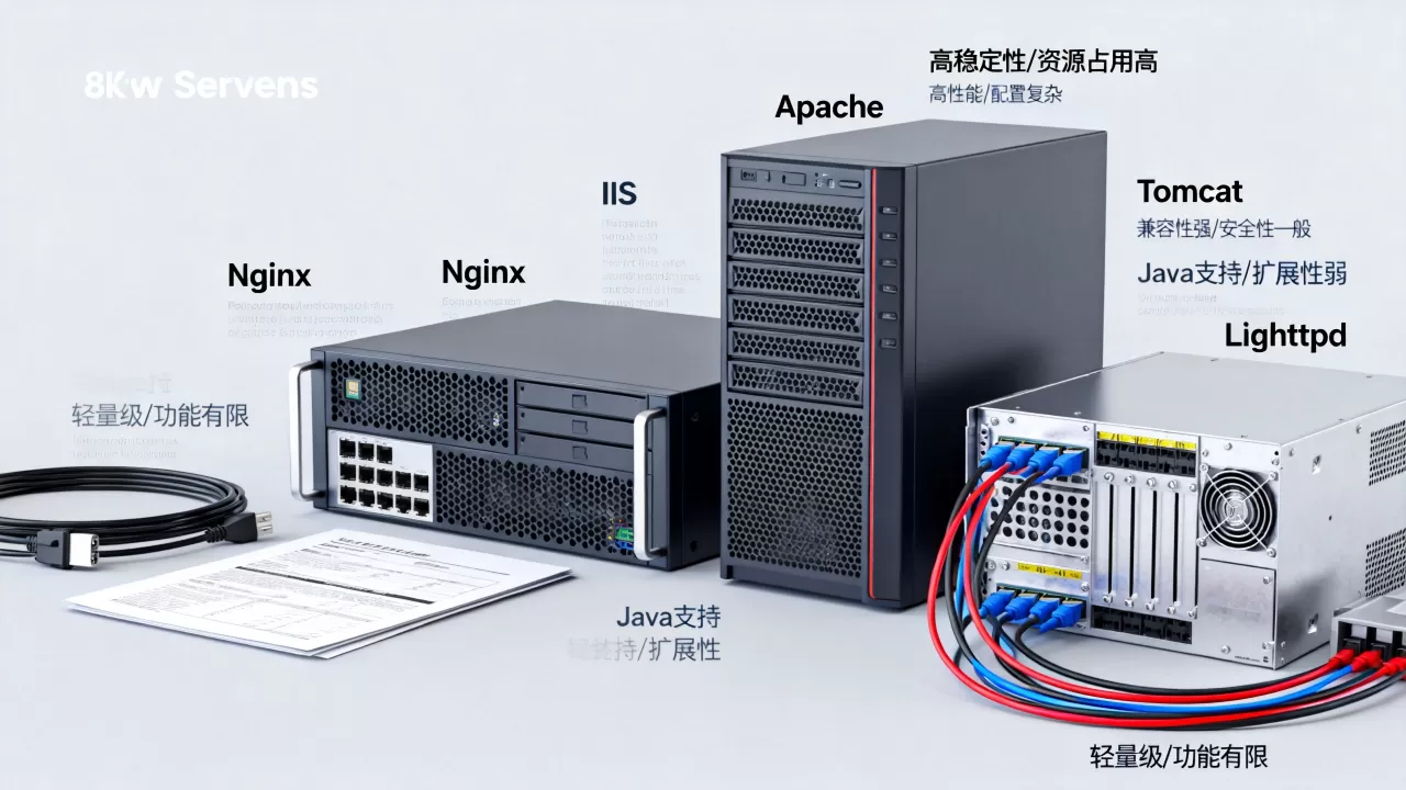 目前主流的web服务器有哪些,各有什么优缺点? 目前主流的web服务器有哪些,各有什么优缺点?