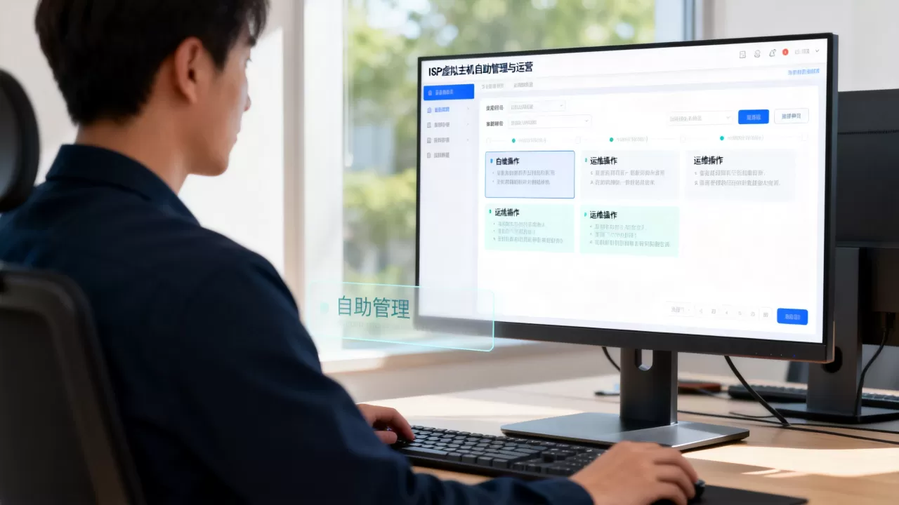 isp虚拟主机如何实现自助管理与自助运维?,怎么操作? isp虚拟主机如何实现自助管理与自助运维?,怎么操作?