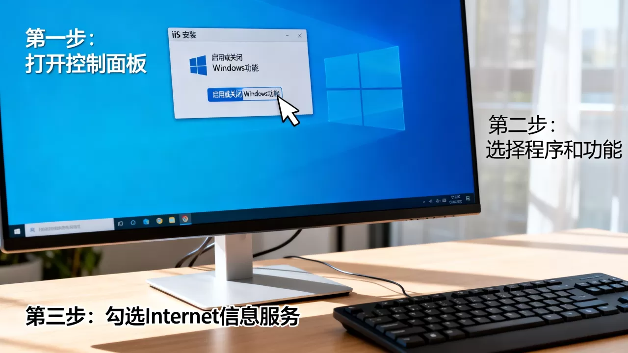iis配置与安装怎么做,win10安装iis步骤是什么 iis配置与安装怎么做,win10安装iis步骤是什么