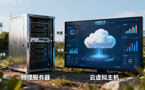 服务器和云虚拟主机有什么区别？，充值和续费怎么选？
