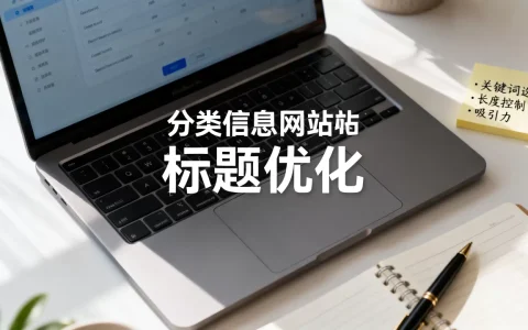 分类信息网站发布标题怎么优化？，有什么技巧？