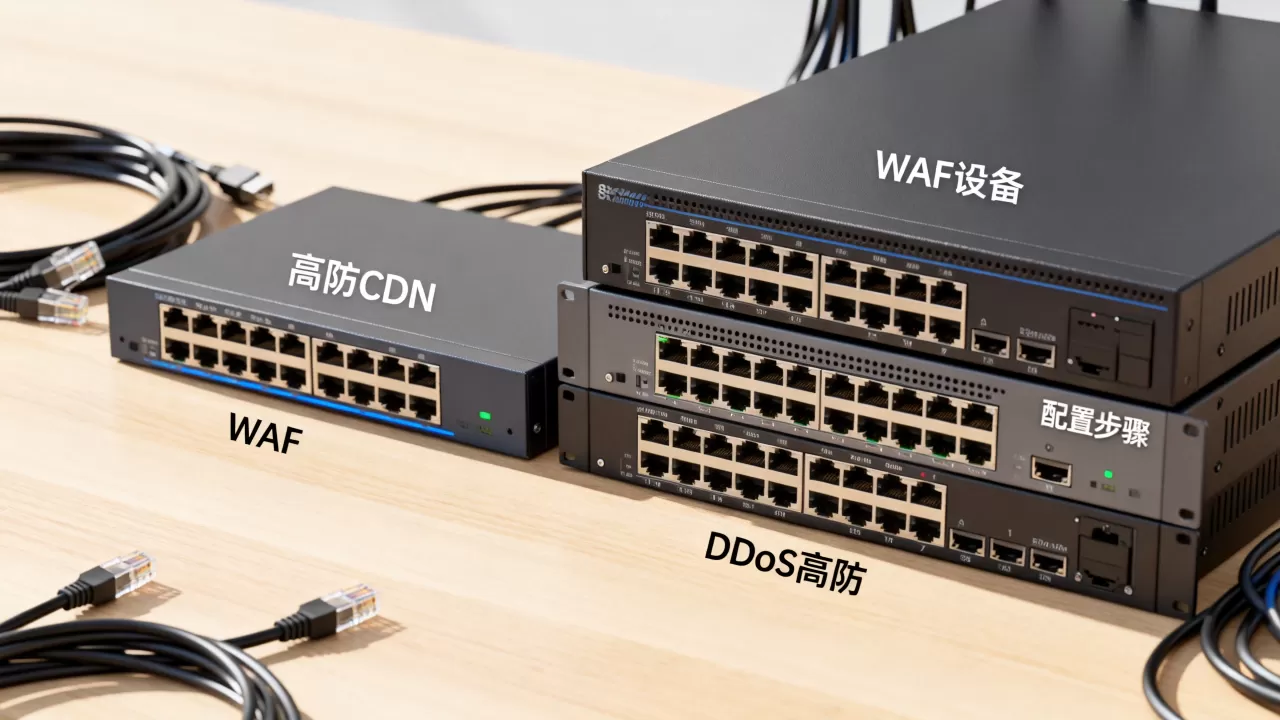 高防CDN、WAF、DDoS高防能同时使用吗,怎么配置? 高防CDN、WAF、DDoS高防能同时使用吗,怎么配置?