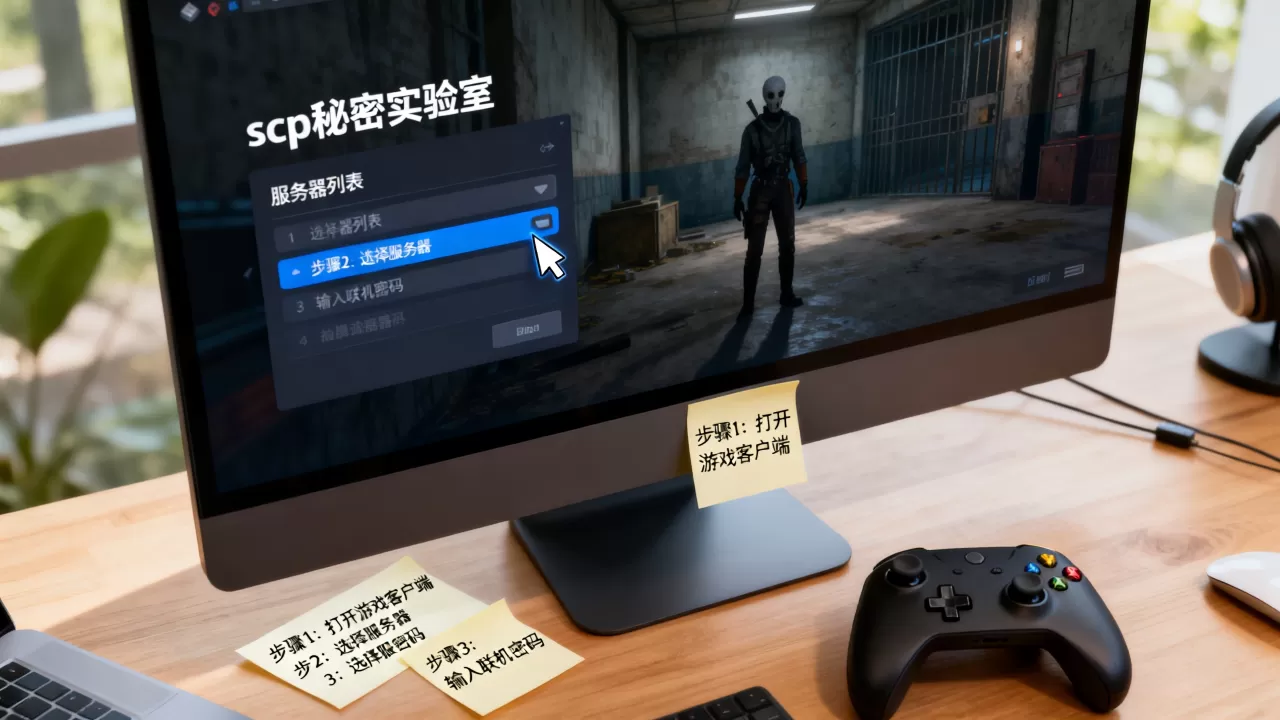 scp秘密实验室怎么进入服务器玩游戏?,怎么联机 scp秘密实验室怎么进入服务器玩游戏?,怎么联机