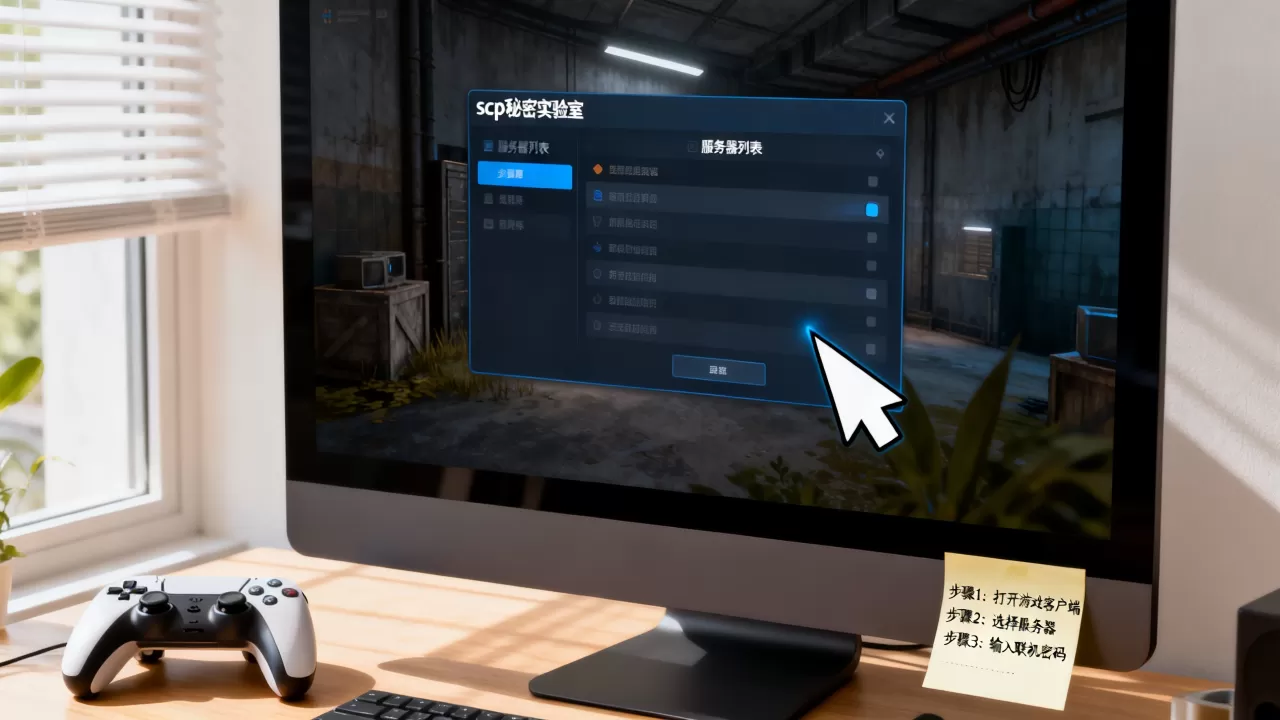 scp秘密实验室怎么进入服务器玩游戏?,怎么联机 scp秘密实验室怎么进入服务器玩游戏?,怎么联机