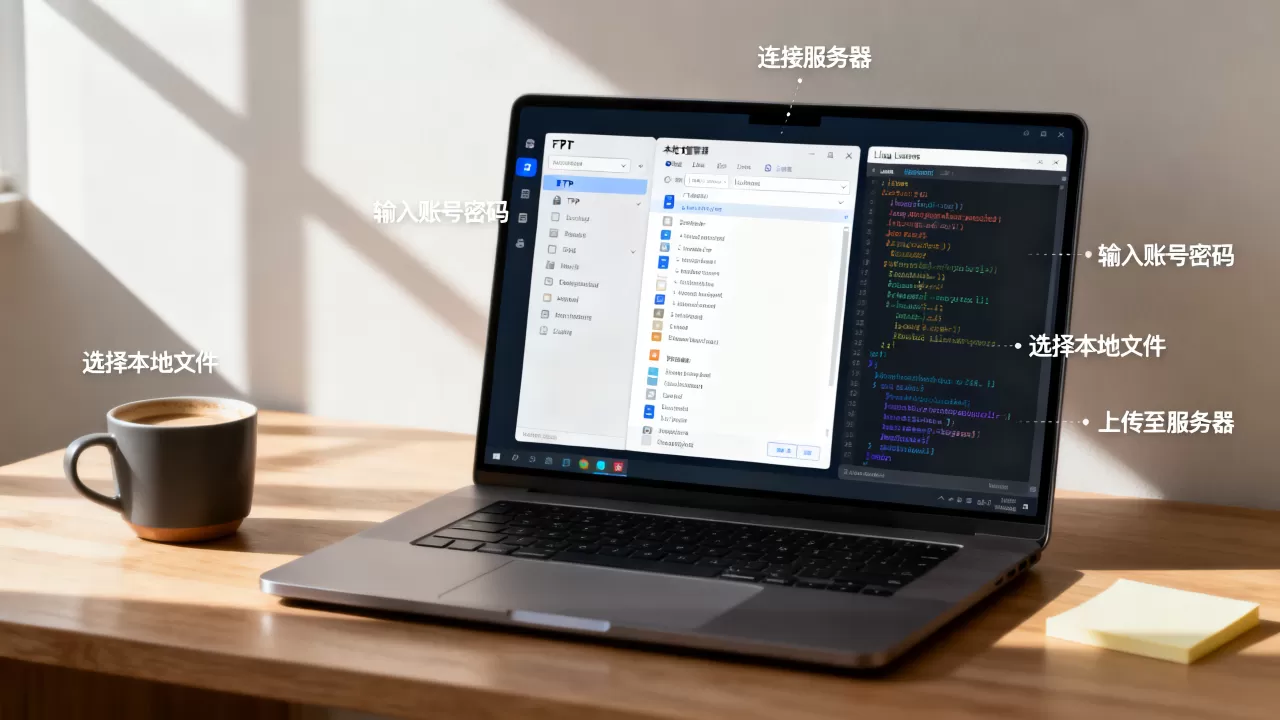 如何用FTP登录Linux服务器,本地主机上传文件教程? 如何用FTP登录Linux服务器,本地主机上传文件教程?