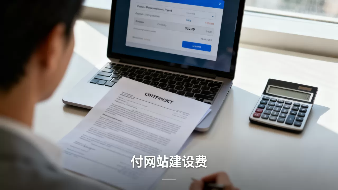 付网站建设费 付网站建设费