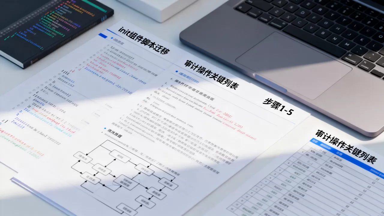 init组件脚本迁移支持审计操作的关键列表有哪些,怎么做? init组件脚本迁移支持审计操作的关键列表有哪些,怎么做?